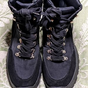 Steve Madden Riland Chunky Y2K Platform Bootie Ankle Boots Size 8.5